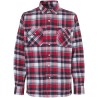 0204 Green Leaf shirt | press studs