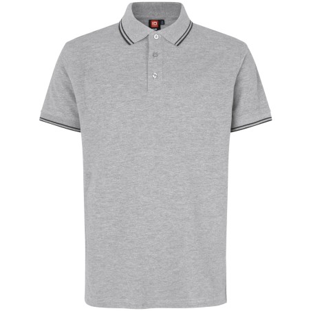 0522 Contrast polo shirt | stretch