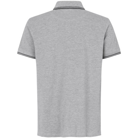 0522 Contrast polo shirt | stretch
