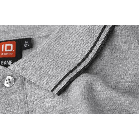 0522 Contrast polo shirt | stretch