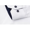 S371 SEVEN SEAS Fine Twill Contrast | slim