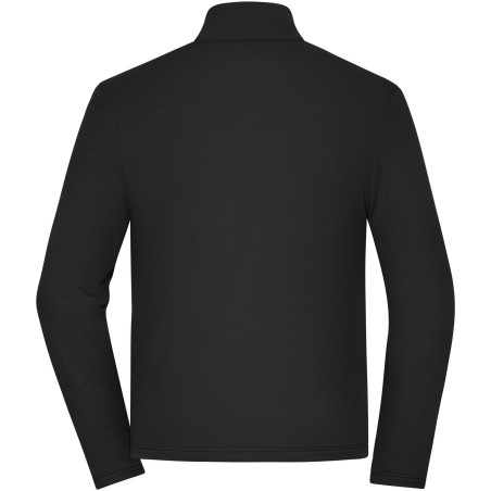 JN1388 Men's Sports Structured Fleece Jacket