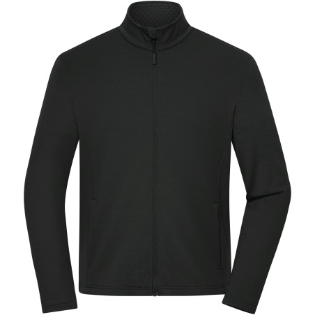 JN1388 Men's Sports Structured Fleece Jacket