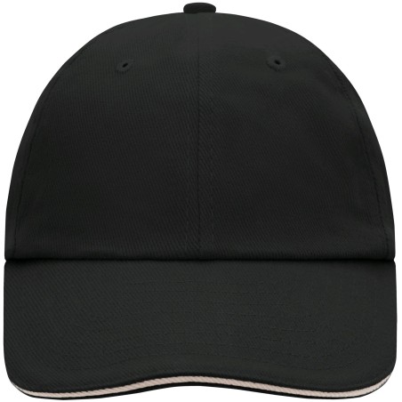 MB6112 6 Panel Raver Sandwich Cap