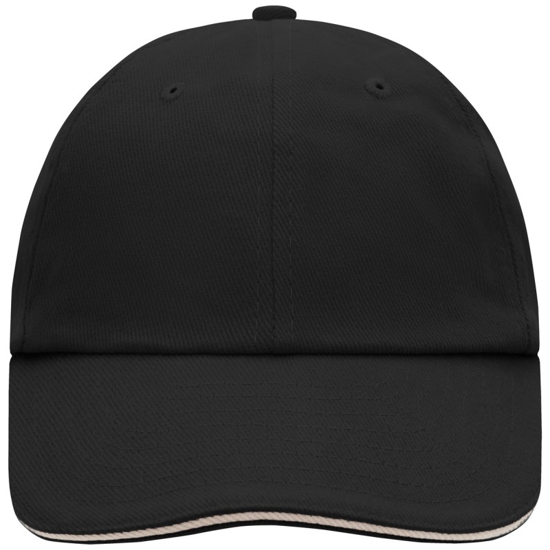 MB6112 6 Panel Raver Sandwich Cap