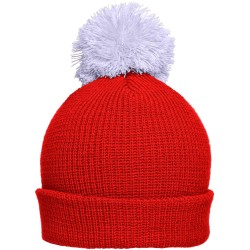 MB7967 Pompon Hat with Brim