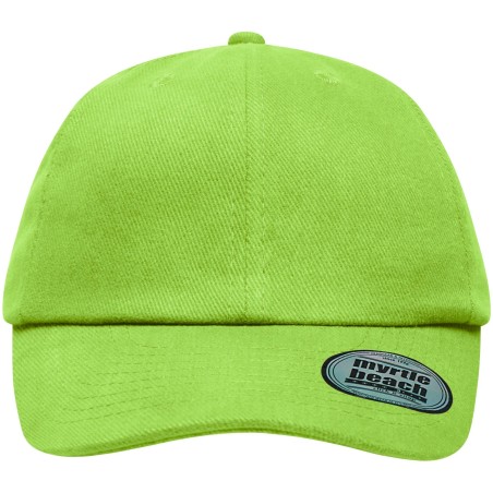 MB6223 6 Panel Heavy Brushed Cap