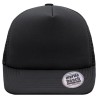 MB6508 5 Panel Flat Peak Cap