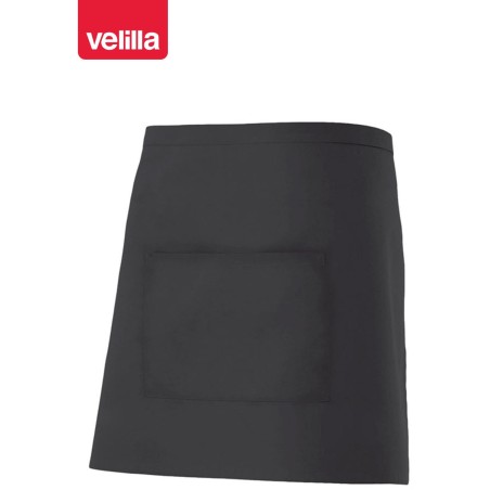 404201 Short Apron With Pocket