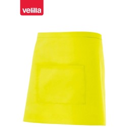 404201 Short Apron With Pocket