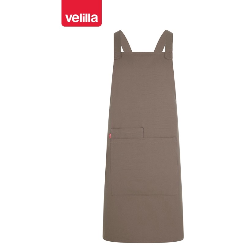 404214 Nougat Organic Cotton Bib Apron