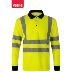 305503 Hv Ls Two-Tone Polo