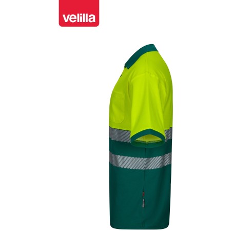 305523 Rs Ss Two-Tone Cotton Polo