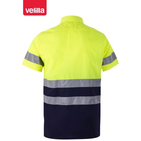 142 Hv Ss Two-Tone Shirt