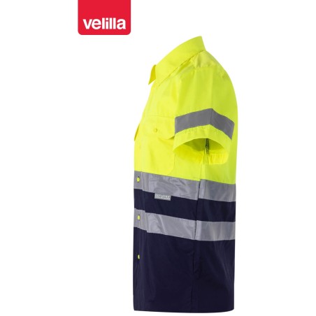 142 Hv Ss Two-Tone Shirt