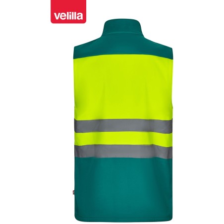 305906 Hv Two-Tone Soft Shell Waistcoat