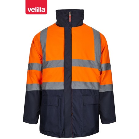 306003 Hv 4In1 Two-Tone Parka