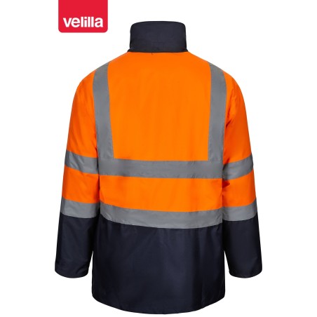 306003 Hv 4In1 Two-Tone Parka