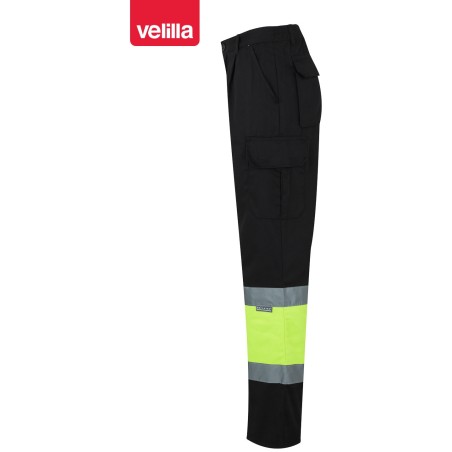 156 Hv Two-Tone Lined Trousers