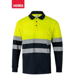 175 Hv Ls Two-Tone Polo