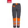 303032SW Women’s two-tone recycled stretch trousers with segmented tape