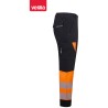 303032S Two-tone recycled stretch trousers with segmented tape