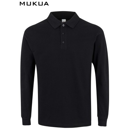 PL200UC Hobart Long-Sleeve Unisex Polo