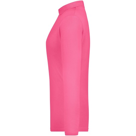 JN180 Ladies' Elastic Polo Long-Sleeved