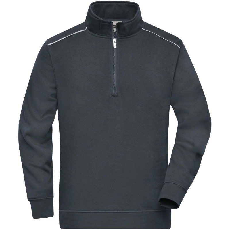CHRONOIZM ⭐︎HALF ZIP SWEAT HALF ZIP SWEAT<BLACK> | CHRONOIZM
