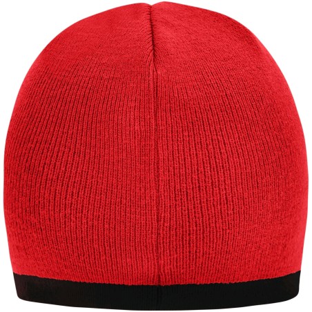 MB7584 Beanie with Contrasting Border