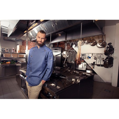 JM 24 Chef Jacket Jeans-Style